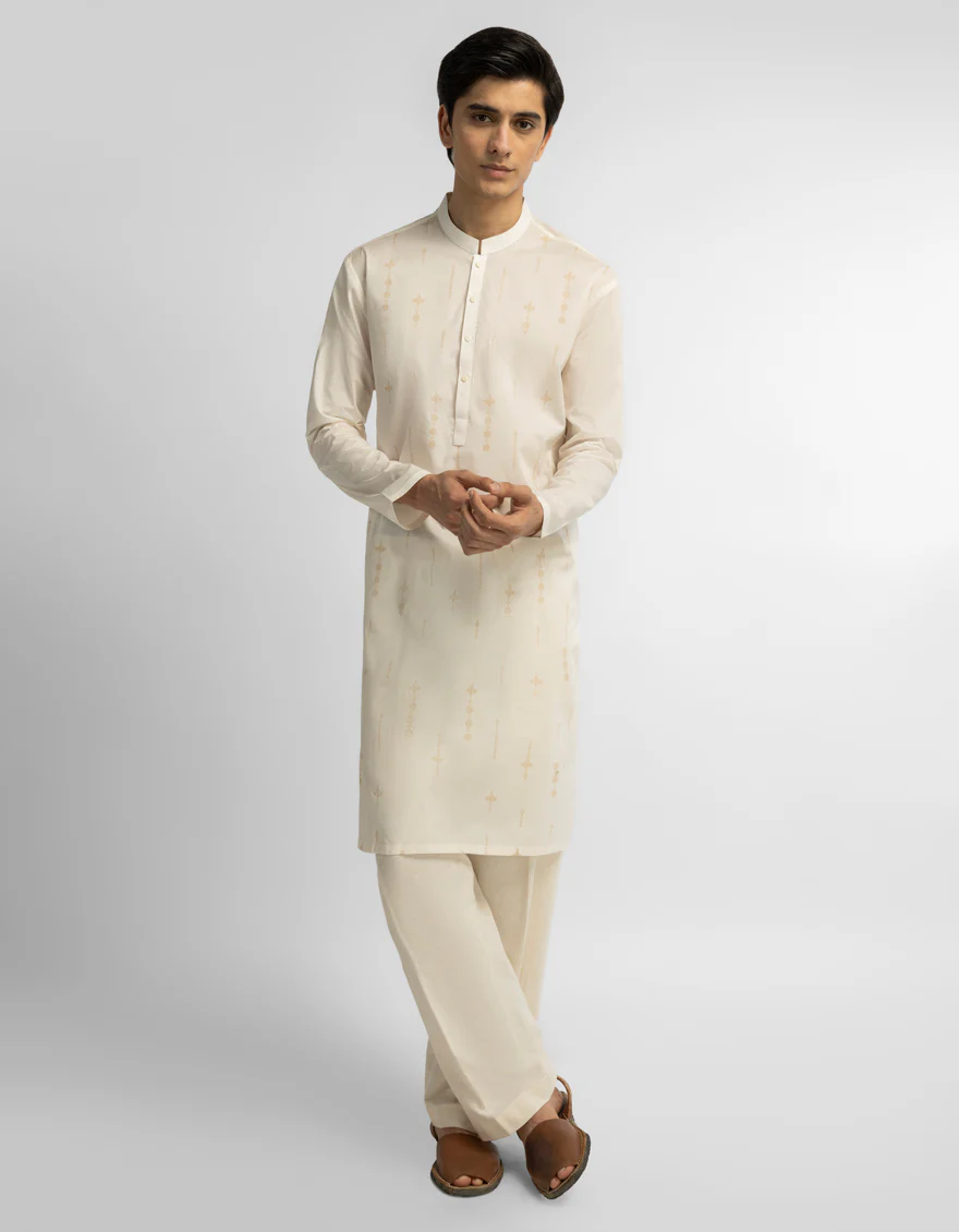 WHITE COTTON KURTA | JTK-S-39765/S26/JJ10829-CL