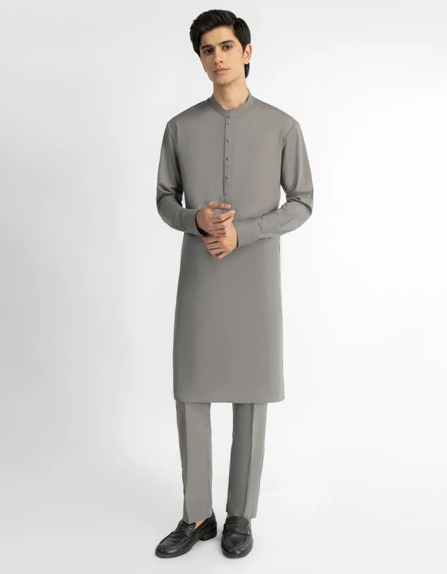 GREY KURTA TROUSERS | JTKP-A-46921/S26/JJ9821-PN