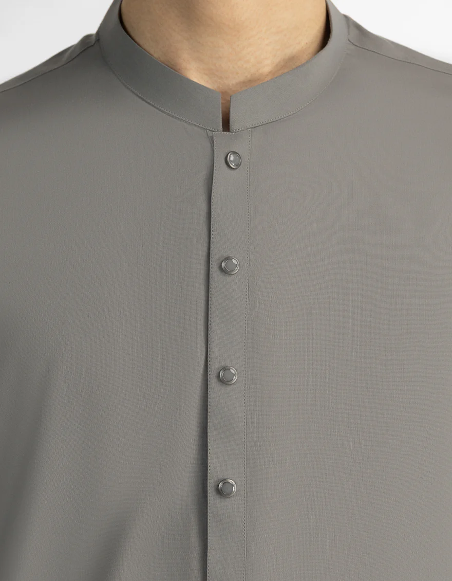 GREY KURTA TROUSERS | JTKP-A-46921/S26/JJ9821-PN - Image 3