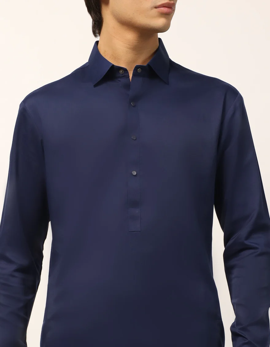 BLUE KAMEEZ SHALWAR | JTKS-A-42134/S26/JJ10753-CL - Image 2
