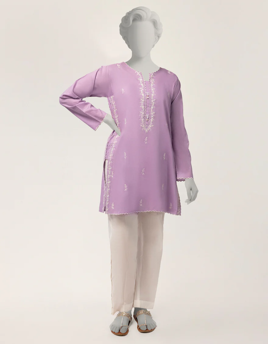 TURQUOISE LAWN KURTI | JYGK-S-JTS-26-4131 FB/PASTALE-03